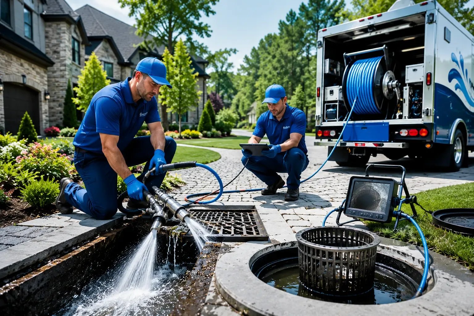 Local outdoor drain cleaning professionals in Hanna City, IL