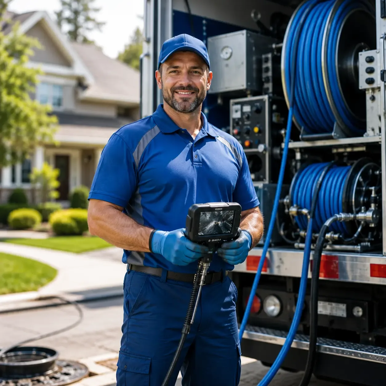 Local outdoor drain cleaning specialists in Hanna City, IL